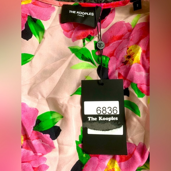 💗NWT The Kooples PIVOINE IN LOVE DRESS💗 - Picture 7 of 7